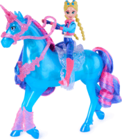 Spin Master Unicorn Academy - Train and Glow River és Isabel játékszett