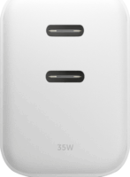 Native Union 2x USB-C Hálózati Gyorstöltő Adapter 35W - Fehér