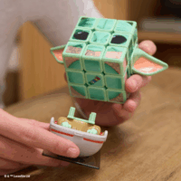 Spin Master Rubik"s - Cubers 3x3 Grogu Rubik kocka logikai játék