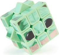 Spin Master Rubik"s - Cubers 3x3 Grogu Rubik kocka logikai játék