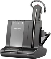 HP Poly Savi 8245 Office DECT és Bluetooth Headset - Fekete/Szürke