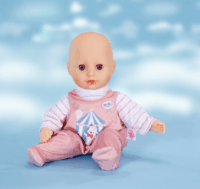 Zapf Creation BABY born® barackszínű mintás ruha 36cm babákhoz