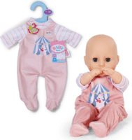 Zapf Creation BABY born® barackszínű mintás ruha 36cm babákhoz