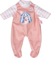 Zapf Creation BABY born® barackszínű mintás ruha 36cm babákhoz