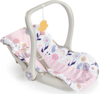 Zapf Creation BABY born® virágos babás autósülés 43cm babákhoz