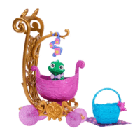 Mattel Disney hercegnők Kiskedvenc hintó - Aranyhaj