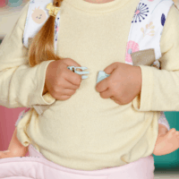 Zapf Creation BABY born® Virágos babahordozó 36cm babákhoz