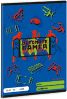 Ars Una Ultimate Gamer A5 32 lapos Sima füzet - Mintás