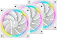 DeepCool FL12R 120mm PWM ARGB LED Rendszerhűtő Ventilátor 3db - Fehér