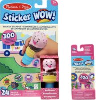 Spin Master Melissa & Doug - Sticker WOW! matricabélyegző szett - Fagylalt