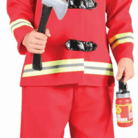 Godan Tűzoltó jelmez 8-10 éves gyerekeknek