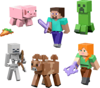Mattel JJR93 Minecraft Skeleton figura 8cm