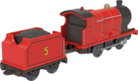 Mattel JGF95 Thomas és barátai Motorizált mozdony - James 80.