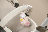 Zapf Creation cumisüveg kacsa plüssfigura csörgővel és csipesszel