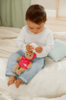 Zapf Creation BABY born® Eper mackó bébi plüss rágókával 18cm - Piros