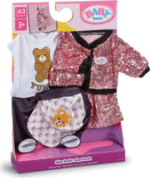 Zapf Creation BABY born® Glam csillogó ruha 43cm babákhoz