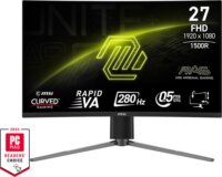 MSI 27" MAG 276CPXF FullHD Rapid VA LCD Ívelt Gaming Monitor - Fekete