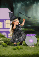 Zapf Creation BABY born® Boszorkány jelmez 43cm babákhoz