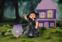 Zapf Creation BABY born® Boszorkány jelmez 43cm babákhoz