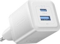 Vention FEQW0-EU USB-A / USB-C Hálózati Gyorstöltő Adapter 30W - Fehér