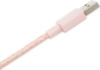 Native Union USB-A apa - Lightning apa adat- és töltőkábel 3m - Rózsaszín