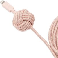 Native Union USB-A apa - Lightning apa adat- és töltőkábel 3m - Rózsaszín