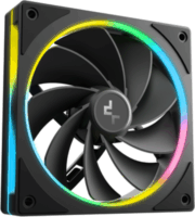 DeepCool CL660 Midi Torony Számítógépház + 2db 120mm A-RGB ventilátor - Fekete