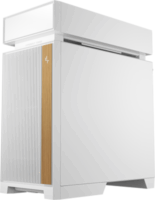 DeepCool CL6600 WH Midi Torony Számítógépház + 2db 120mm ARGB ventilátor - Fehér