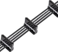 SilverStone SST-CP06-E4 1x 15-Pin-SATA - 4x 15-Pin-SATA kábel - Fekete