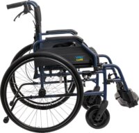 MDH Lightweight Összecsukható Kerekesszék 43cm Max 120kg - Szürke