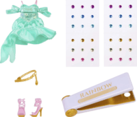 MGA Entertainment Rainbow High Be Dazzling Fashion Dolls - Celine Turquoise baba