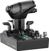 Moza Racing AS014 Flight MTQ Szimulátor Quad-tengelyes Gázkar - Fekete