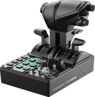 Moza Racing AS014 Flight MTQ Szimulátor Quad-tengelyes Gázkar - Fekete