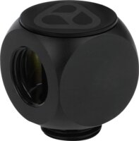 Thermal Grizzly TG-DM-FIT-0004 DeltaMate Rotary 90°-os Forgó Csatlakozó "T" Idom G1/4" apa - 2x G1/4" anya