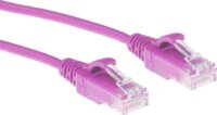 ACT DC9430 U-UTP Cat6 RJ45 Patch kábel 0.15m - Rózsaszín