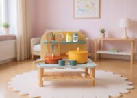 Promis Mini fa játék Konyha készlet