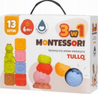 Tullo 13 részes Montessori szenzoros fejlesztő bébijáték készlet