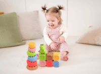 Tullo 13 részes Montessori szenzoros fejlesztő bébijáték készlet