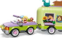 LEGO 42695 Friends - Ló és Csikószállító Utánfutó