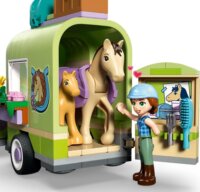 LEGO 42695 Friends - Ló és Csikószállító Utánfutó