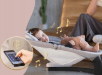 Neno Aurora Elektromos baba hinta szúnyoghálóval - Szürke