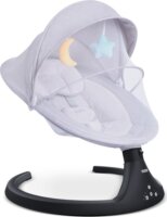 Neno Aurora Elektromos baba hinta szúnyoghálóval - Szürke