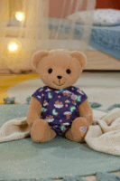 Zapf Creation BABY born® Sötétben világító macis pizsama 43cm babákhoz