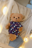 Zapf Creation BABY born® Sötétben világító macis pizsama 43cm babákhoz