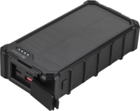 Sandberg 421-24 Napelemes CampLED Powerbank 20000mAh 22,5W - Fekete