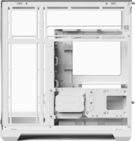 APNX V2-F-WT-v1 ARGB Midi Torony Számítógépház + 4db ventilátor - Fehér