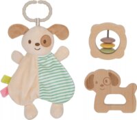 Tooy Toys 3 részes Fa Bébijáték szett - Kutyus