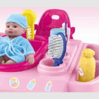 BabyCare Babaápoló center babaház bútor