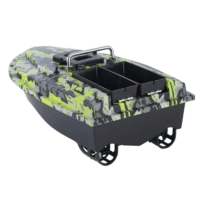 NepturaX Phantom Horgász etetőhajó - Zöld/Szürke