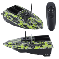 NepturaX Phantom Horgász etetőhajó - Zöld/Szürke